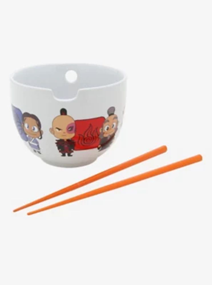 Boxlunch Avatar The Last Airbender Chibi Ramen Bowl BoxLunch