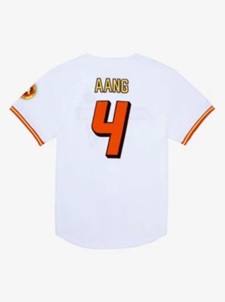 Boxlunch Avatar The Last Airbender Aang Air Nomads Baseball Jersey