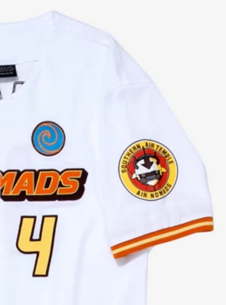 Boxlunch Avatar The Last Airbender Aang Air Nomads Baseball Jersey