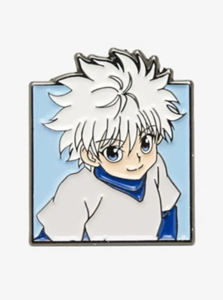 Boxlunch Hunter x Hunter Killua Zoldyck Portrait Enamel Pin BoxLunch