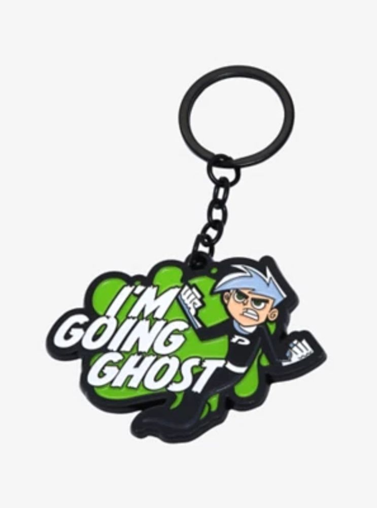 Boxlunch Danny Phantom I'm Going Ghost Enamel Keychain BoxLunch