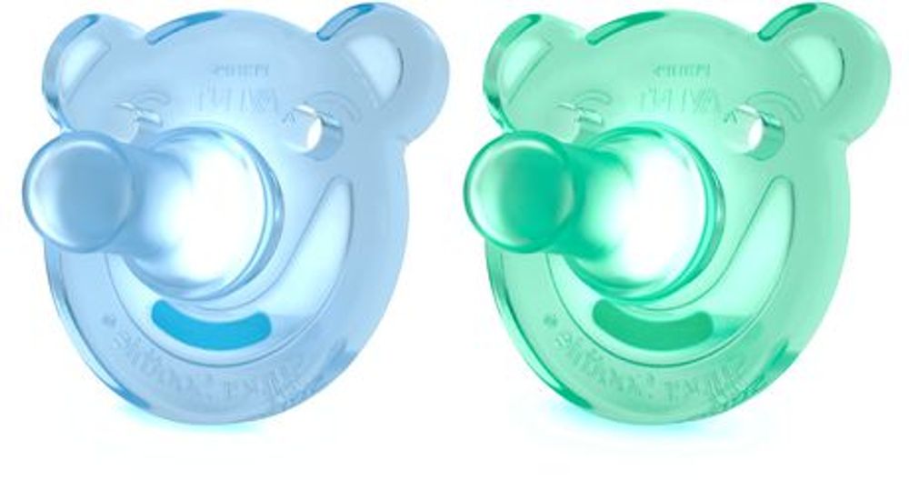 Philips avent soothie bear shaped hot sale pacifier 3