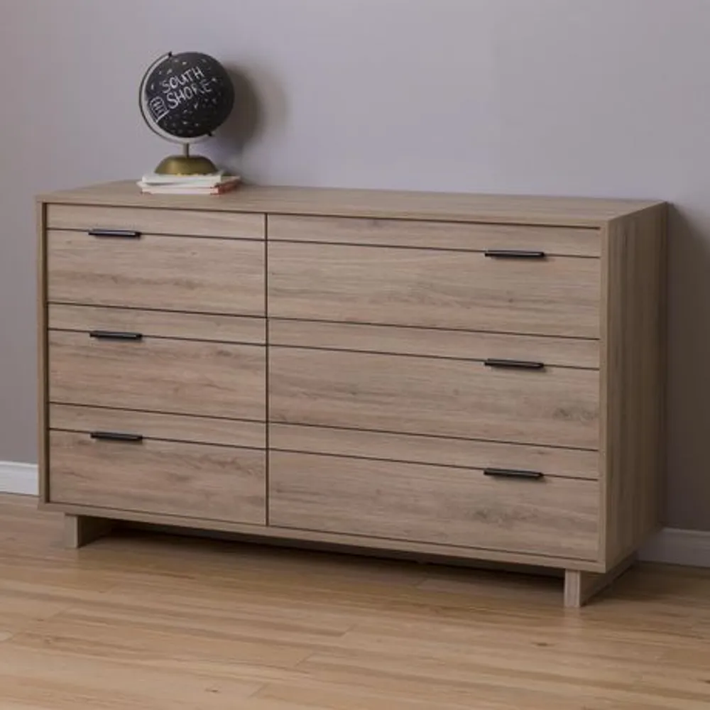 South shore soho store 6 drawer dresser