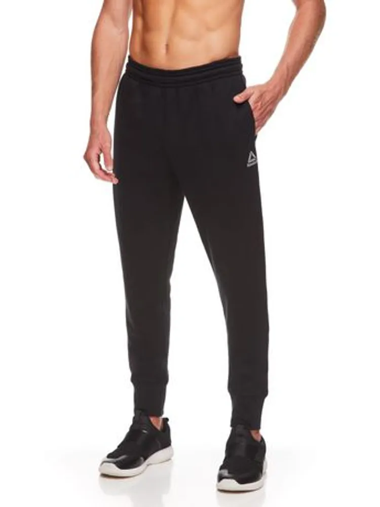 Reebok Men s Delta Fleece Jogger Black L Hillside Shopping Centre