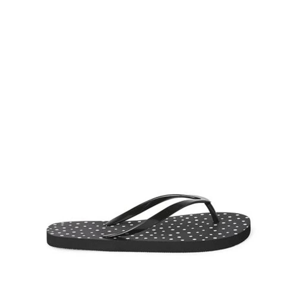 Polka dot clearance flip flops