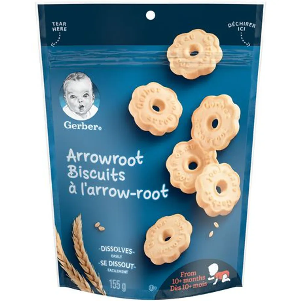 Gerber Arrowroot Biscuits, Baby Snacks The Pen Centre