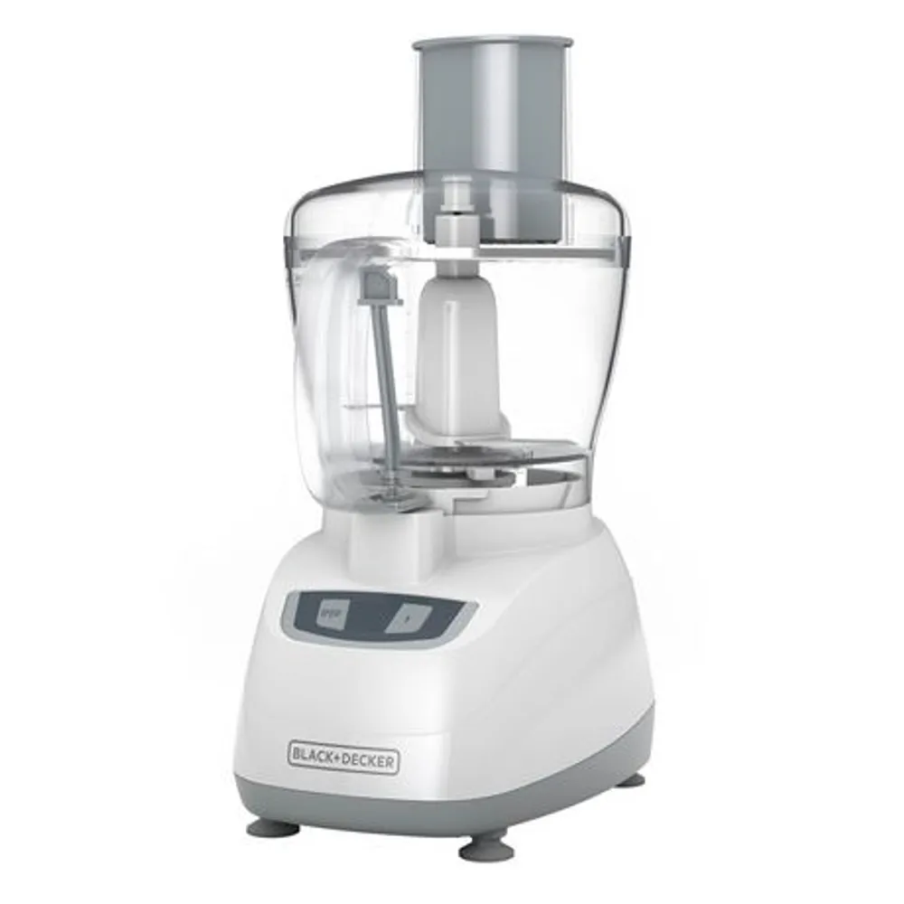 Black Decker Black Decker 8 Cup Food Processor White White