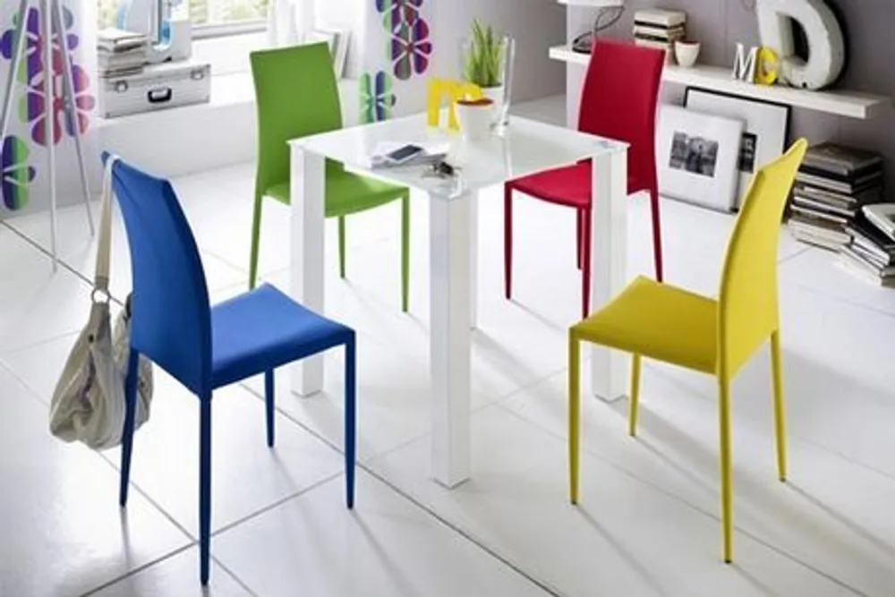 Canadian Furniture Importers Canadian Marlboro Dining Table White