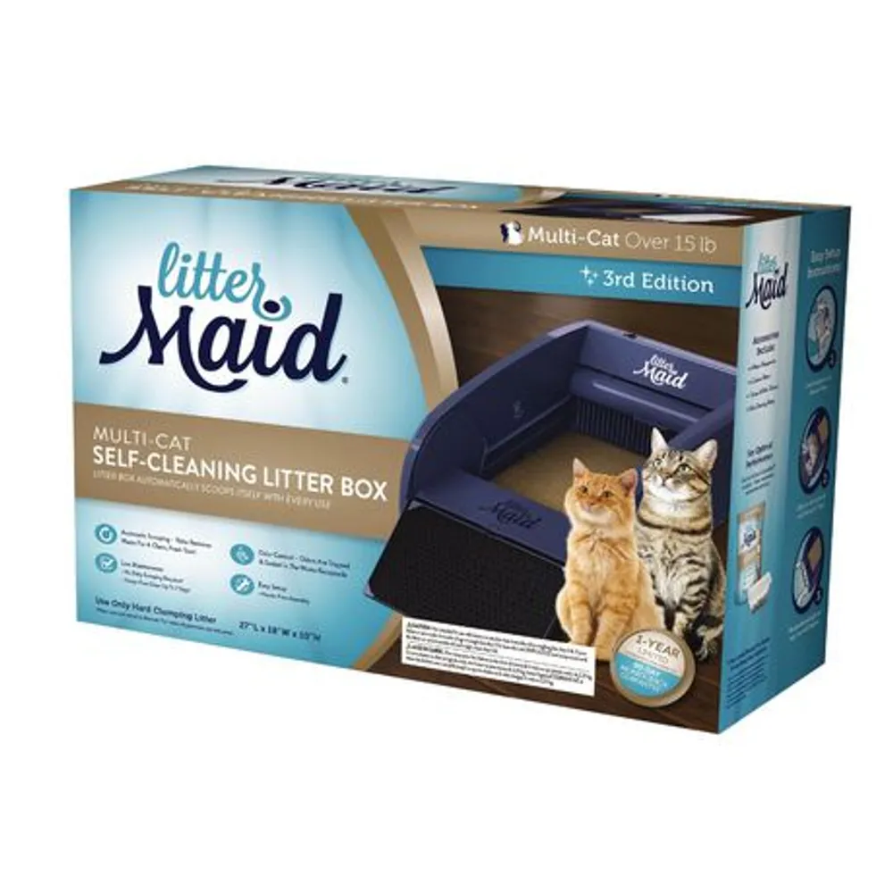 Self scooping store litter box walmart