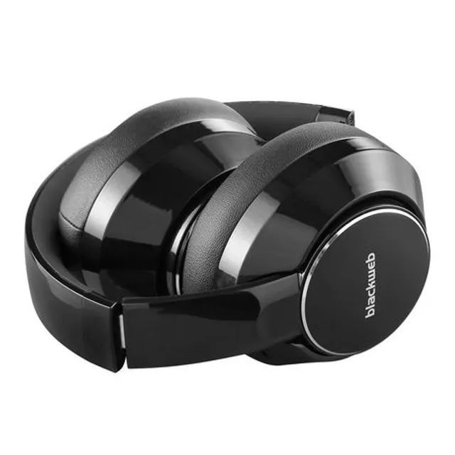 Blackweb flat folding cheap headphones