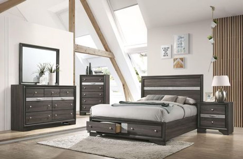 Acme storage online bed