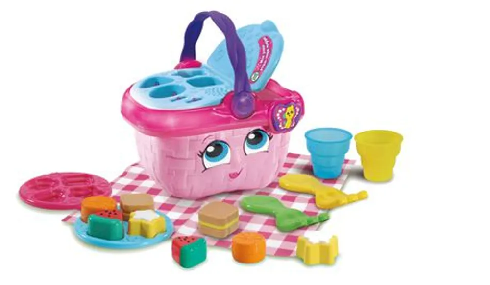 Leapfrog Shapes & Sharing Picnic Basket French Version The Pen Centre