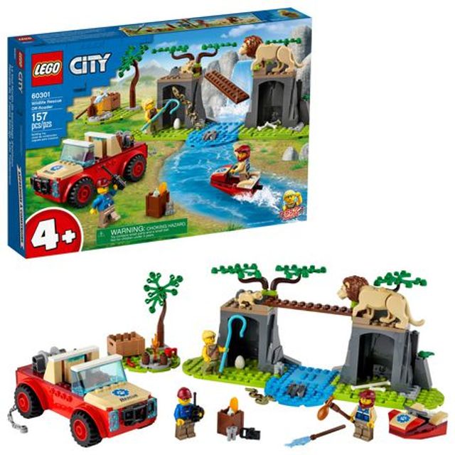 Lego City Wildlife Rescue Camp 60307 Toy Building Kit (503 Pieces