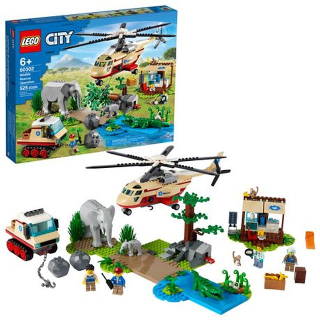 Mind Games LEGO City ATV and Otter Habitat Building Toy Set
