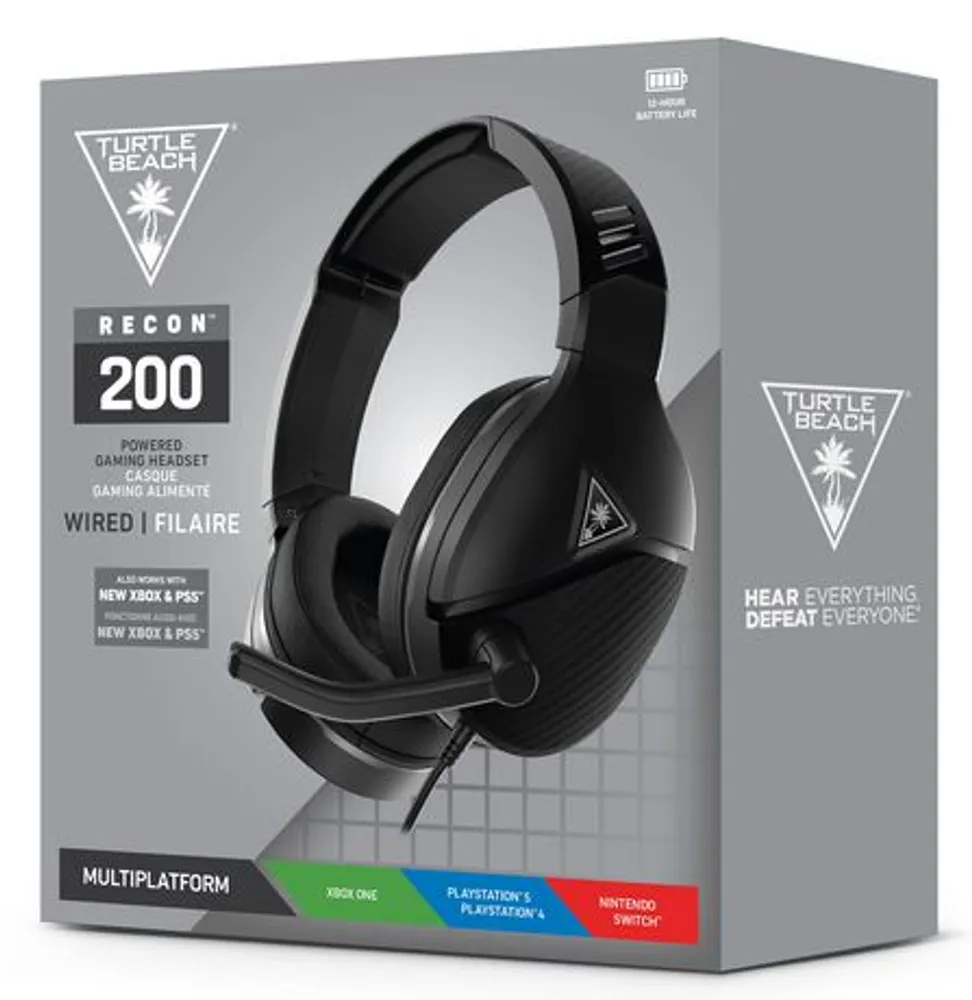 Turtle Beach Recon 200 Amplified Gaming Headset For Xbox One And