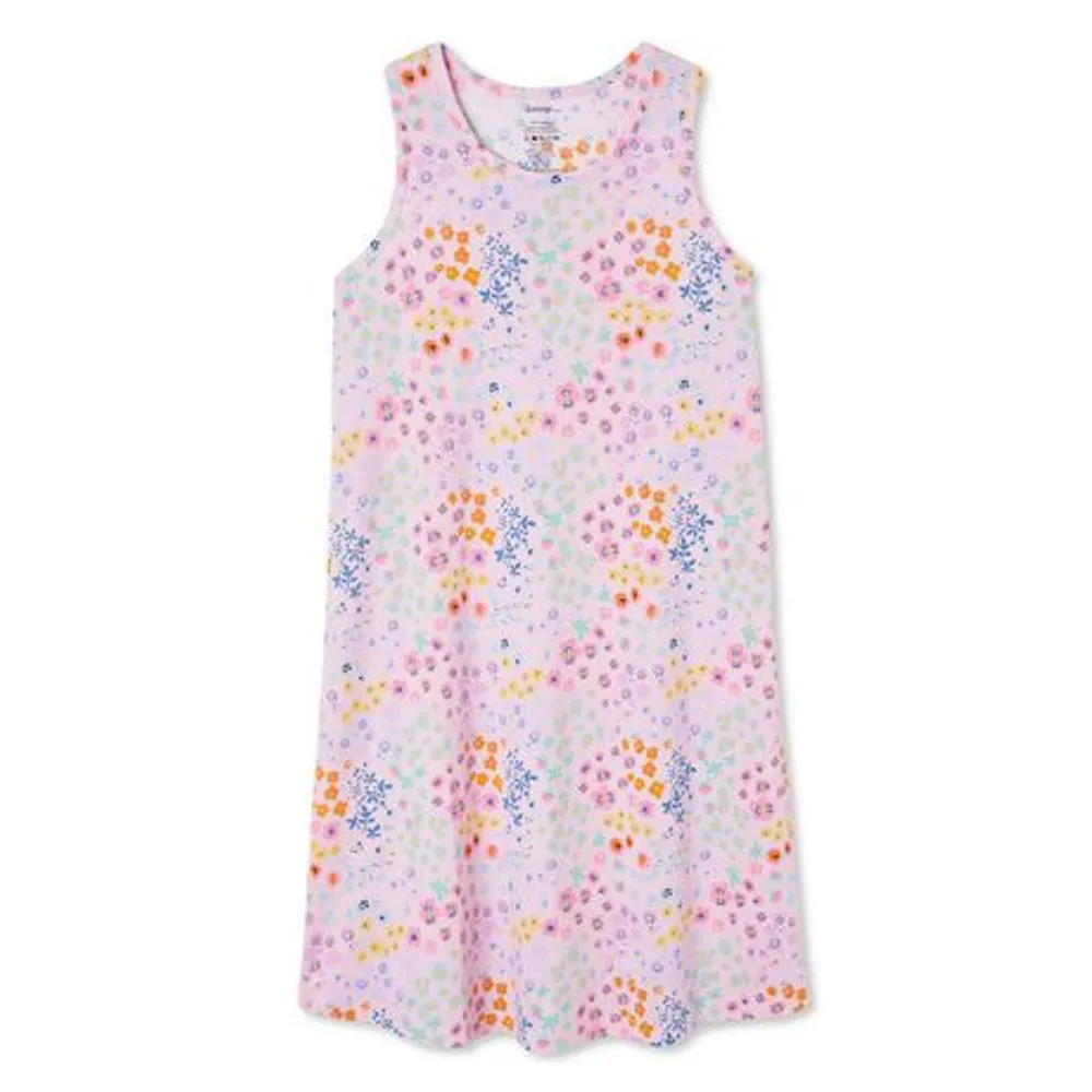 George Girls Tank Nightgown Pink Xs Hillside Shopping Centre