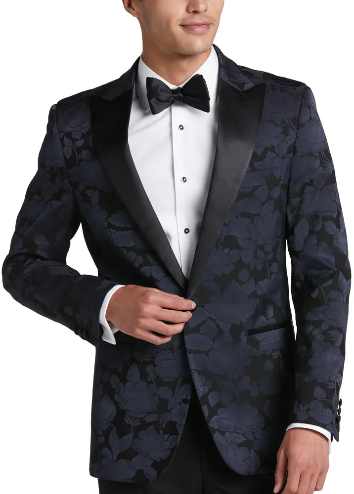 Mens floral sale dinner jacket