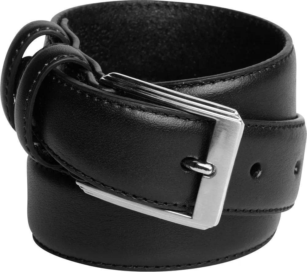 Men's Wearhouse Boys Black Leather Belt Hamilton Place
