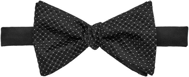 Calvin klein black bow tie deals
