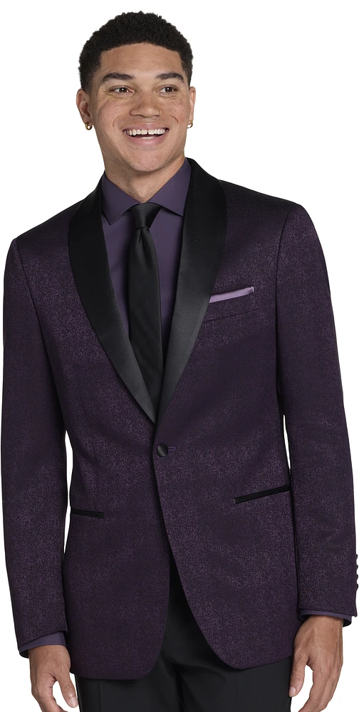 Jacquard dinner jacket top