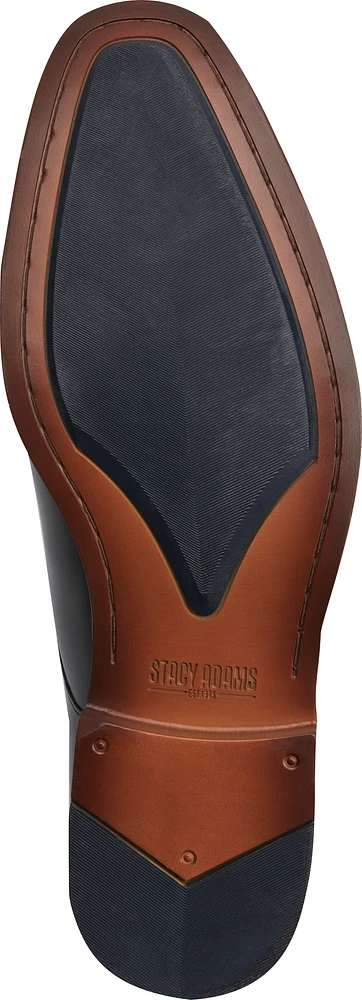 STACY ADAMS ダブルモンクストラップ シューズ レザー 8 1/2 Gordon Cap Toe Monk Strap Stacy Adams Last Pairs
