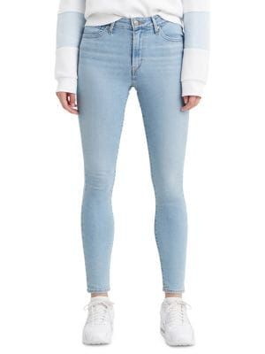 levi's 721 high rise skinny jeans rio hustle