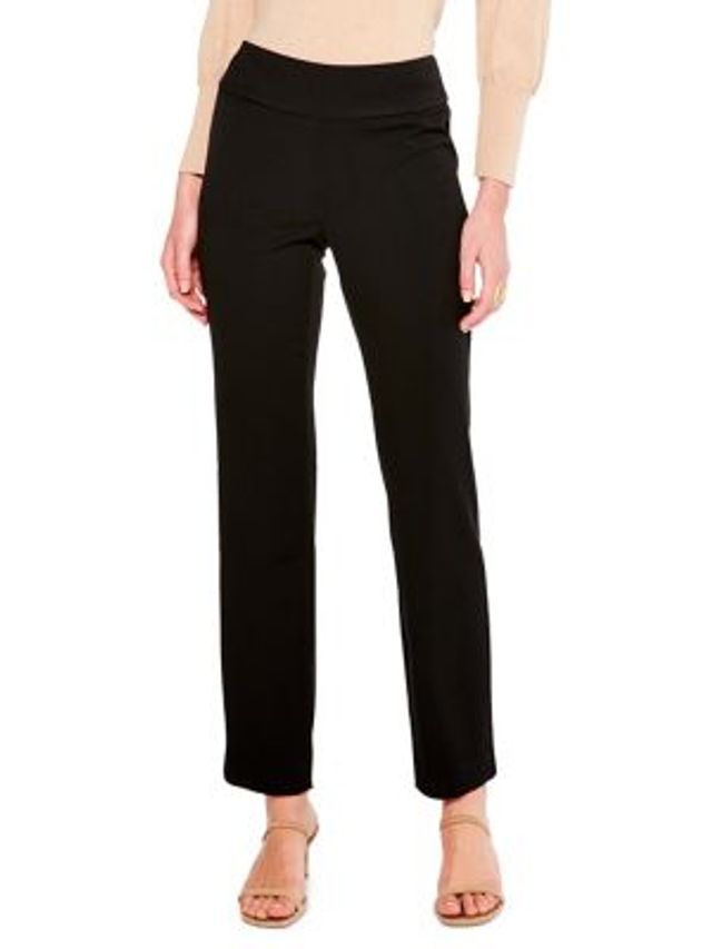 Mango Belted Straight-Fit Trousers | Metropolis at Metrotown
