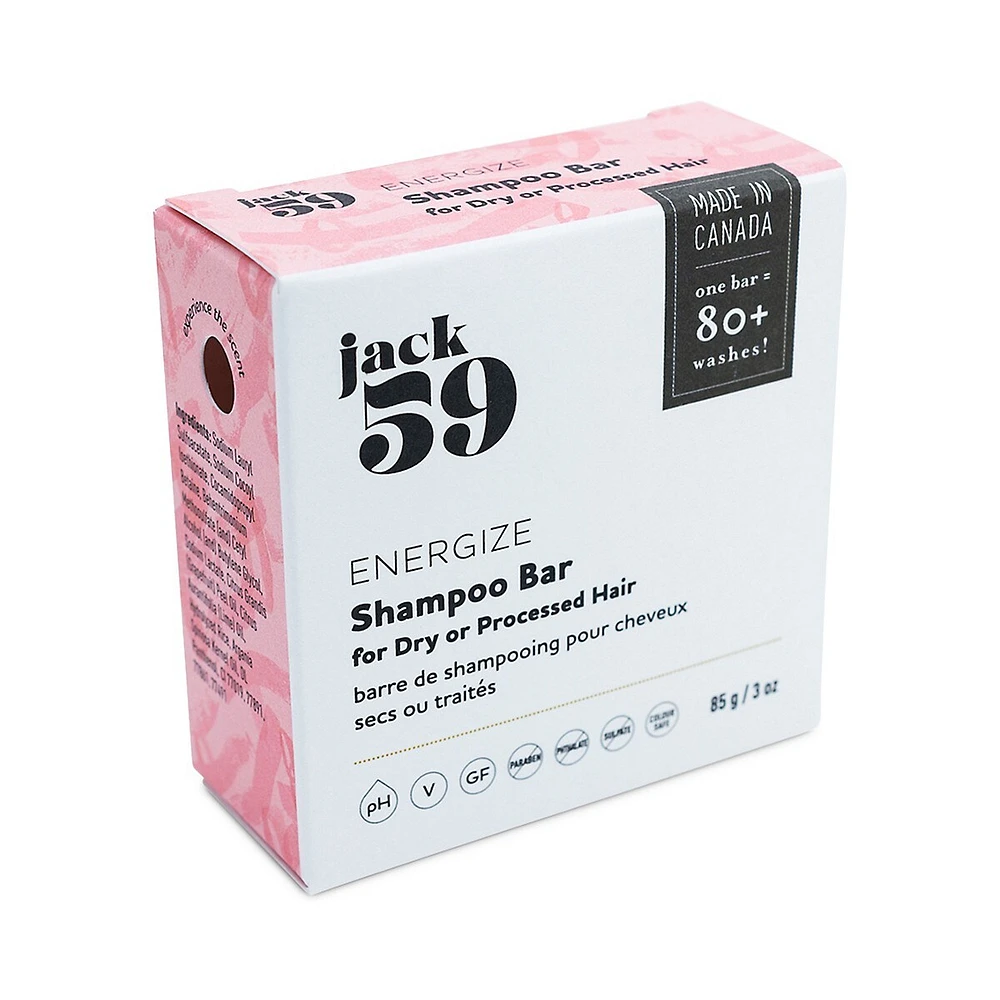 Jack59 Energize Shampoo Bar Niagara Pen Centre