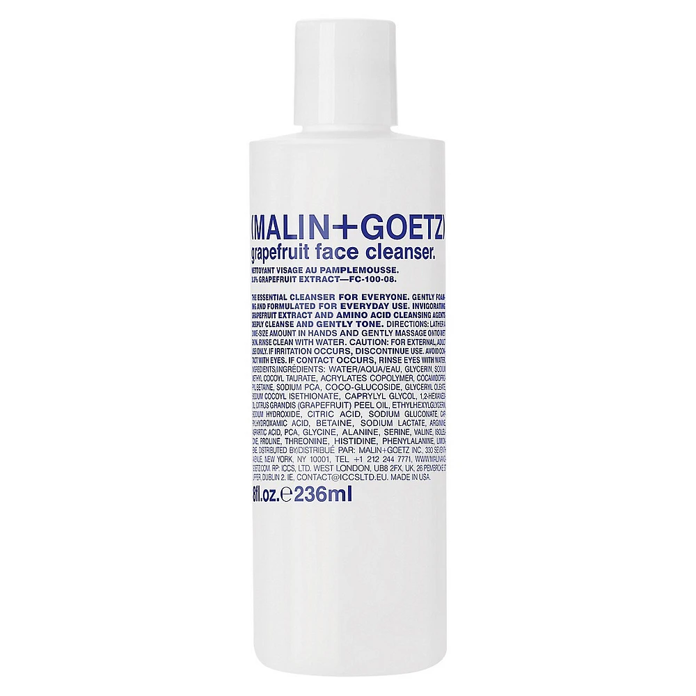 Malin and Goetz Grapefruit Face Cleanser | The Pen Centre