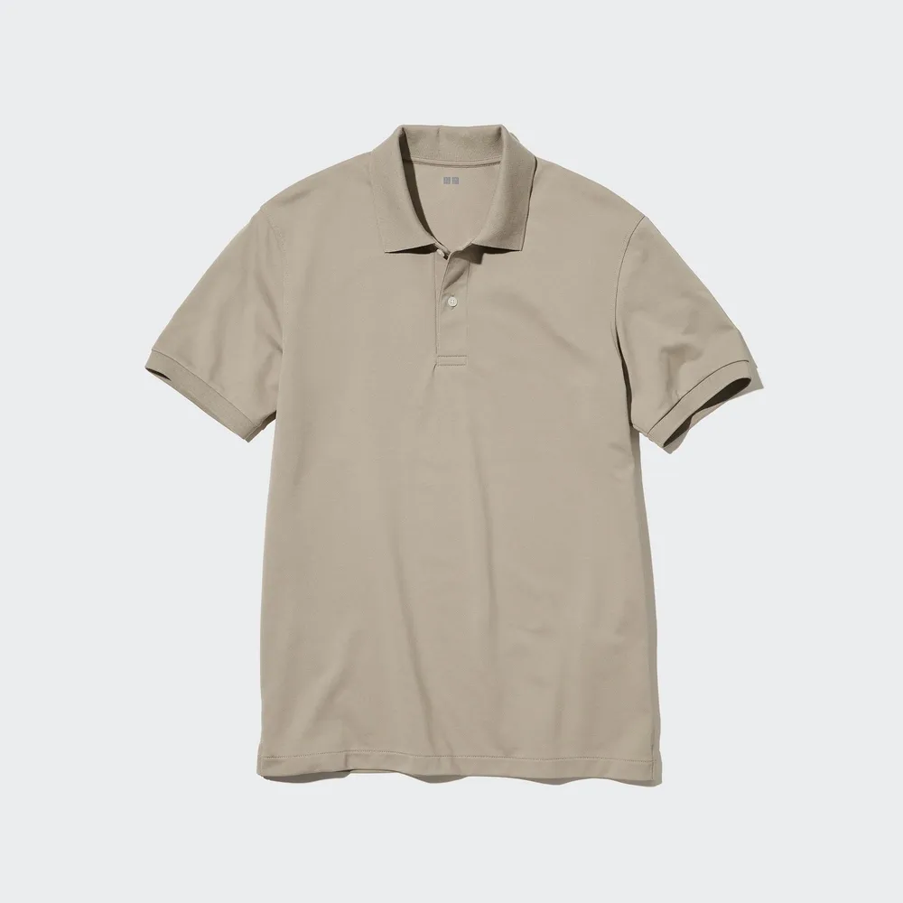 Dry pique outlet polo uniqlo