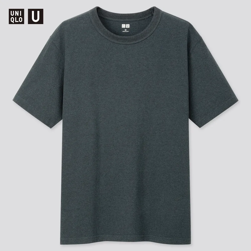 Crew neck 2025 shirt uniqlo