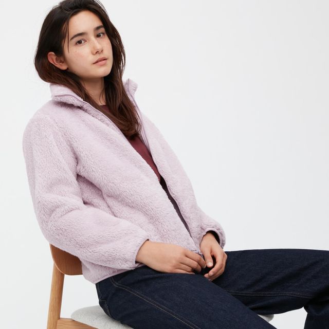 Uniqlo sales pink fleece