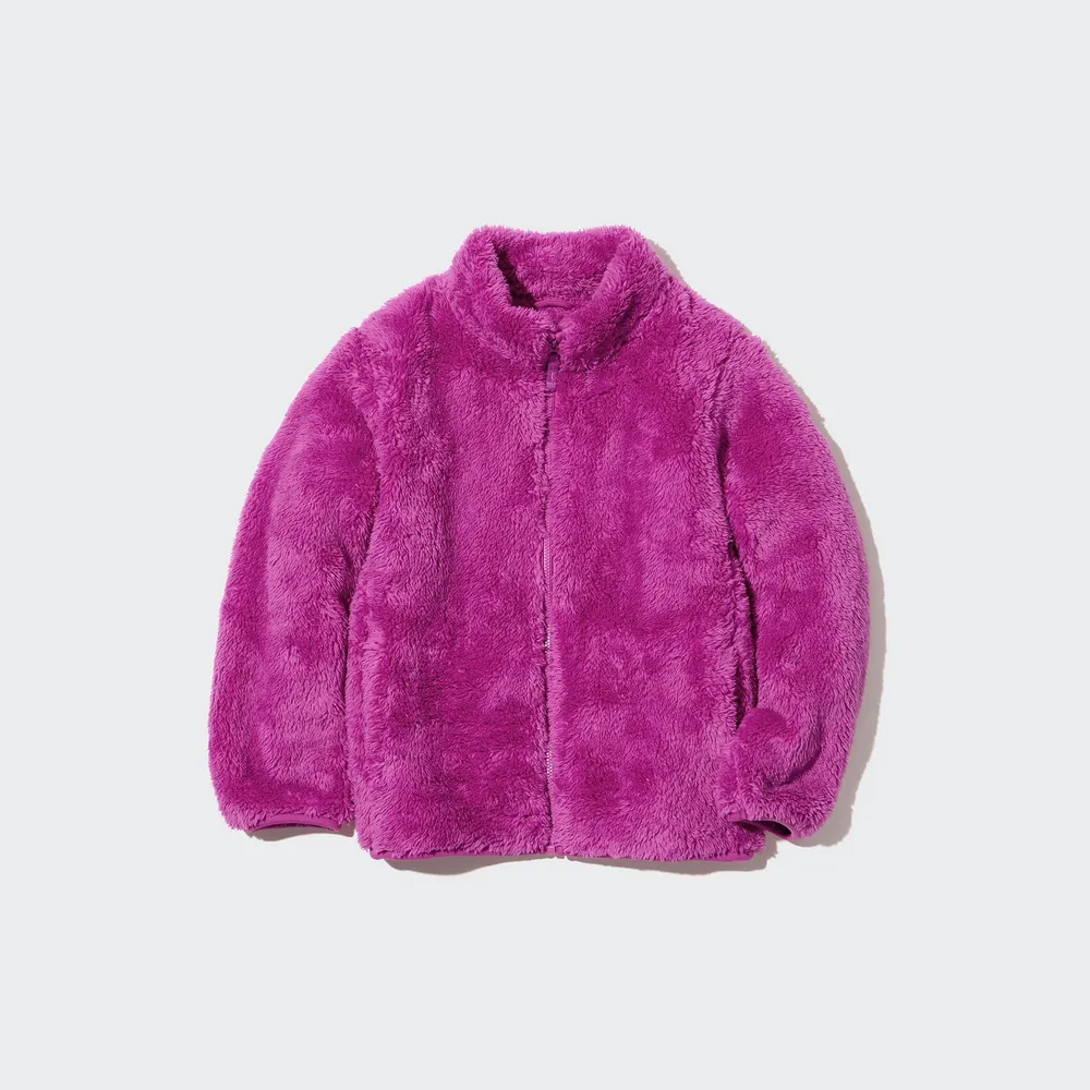 Fleece on sale fluffy jacket