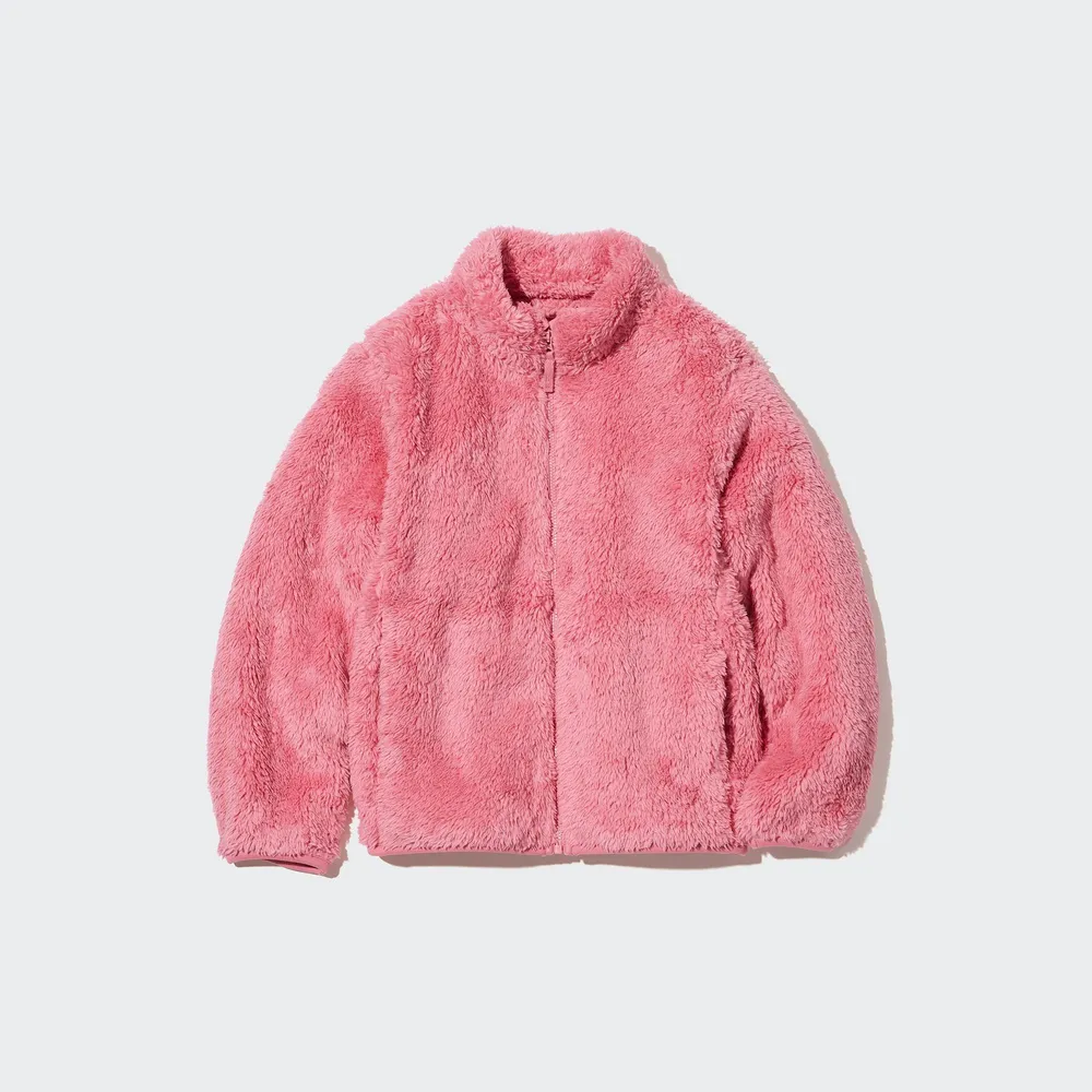 UNIQLO Fluffy Yarn Fleece Full-Zip Jacket | Pike and Rose