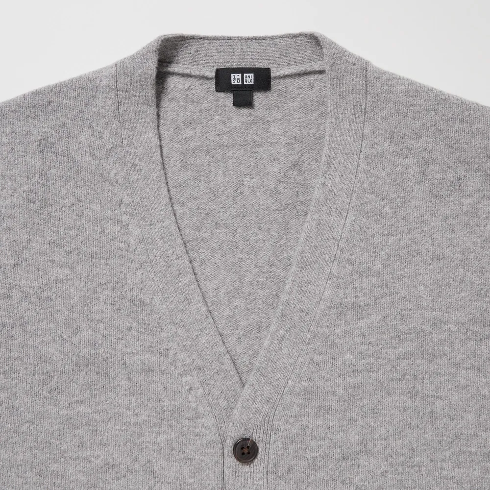 UNIQLO PREMIUM LAMBSWOOL V-NECK CARDIGAN | Coquitlam Centre