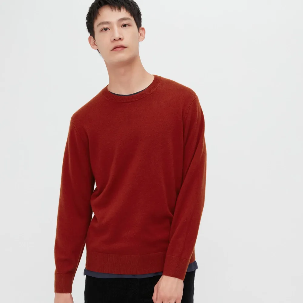 Uniqlo cashmere pullover hot sale