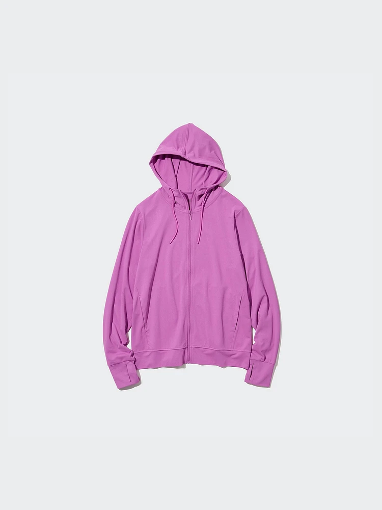 UNIQLO AIRism MESH UV PROTECTION FULL-ZIP HOODIE