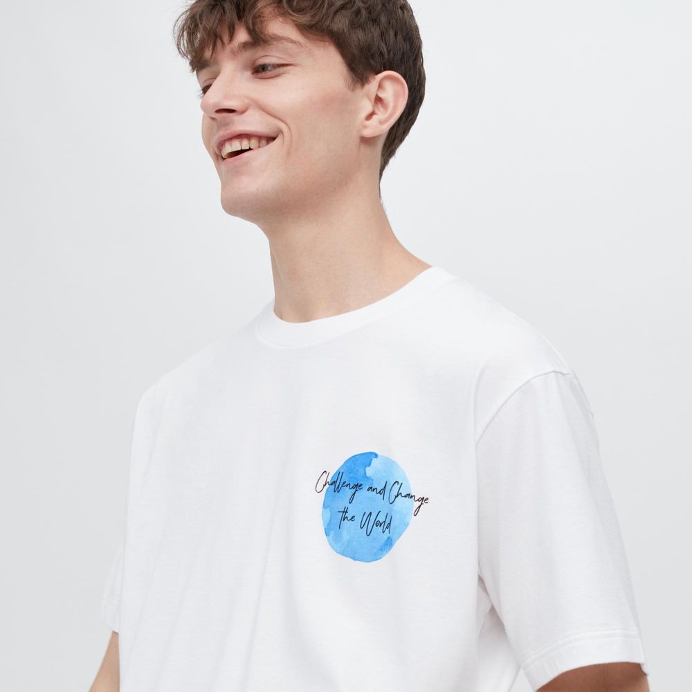 UNIQLO PEACE FOR ALL (GORDON REID) SHORT SLEEVE GRAPHIC T-SHIRT