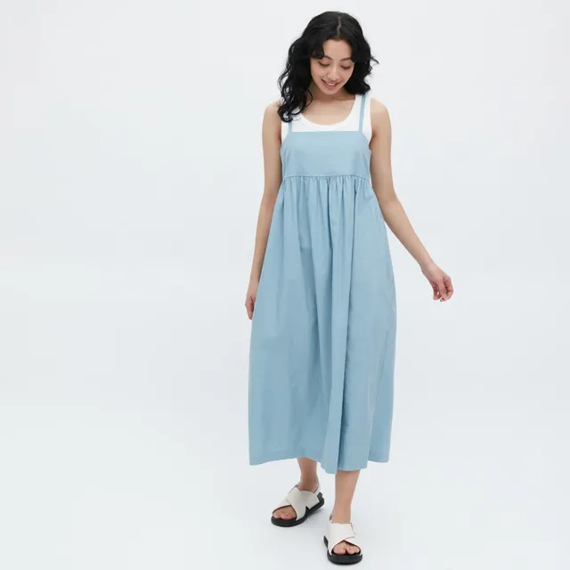 夜空 【新品未使用タグ付】louren camisole gather dress - 通販 - www