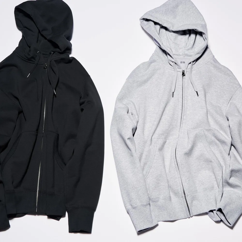 UNIQLO SWEAT LONG SLEEVE FULL-ZIP HOODIE | Coquitlam Centre