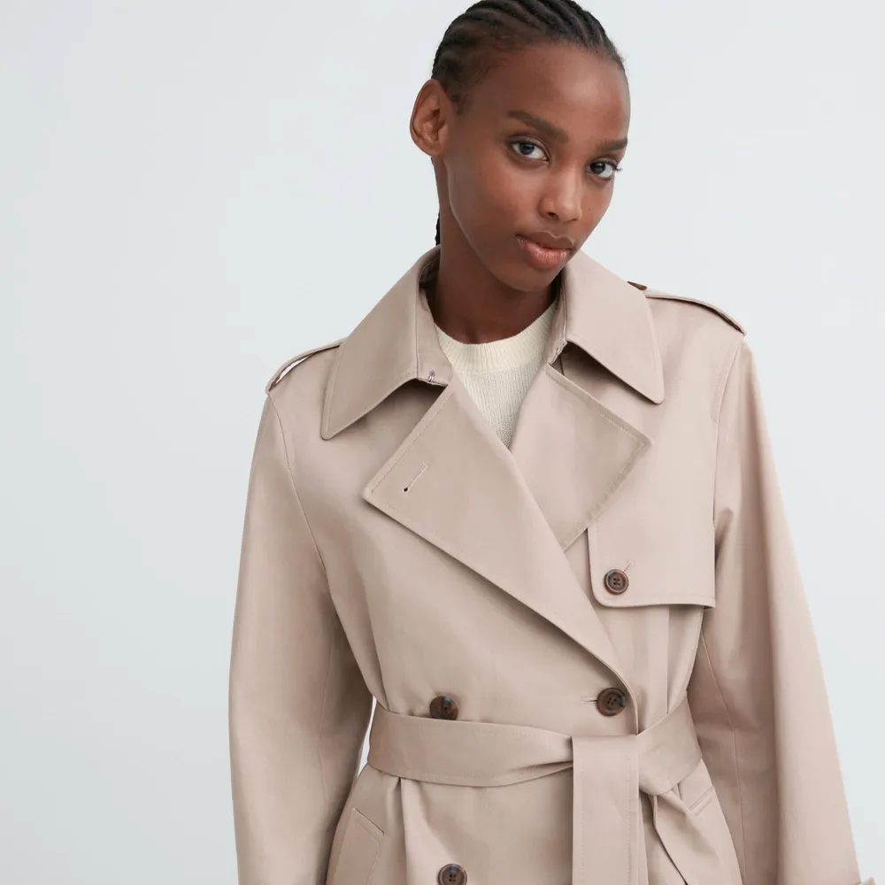 Uniqlo trench sale coat womens