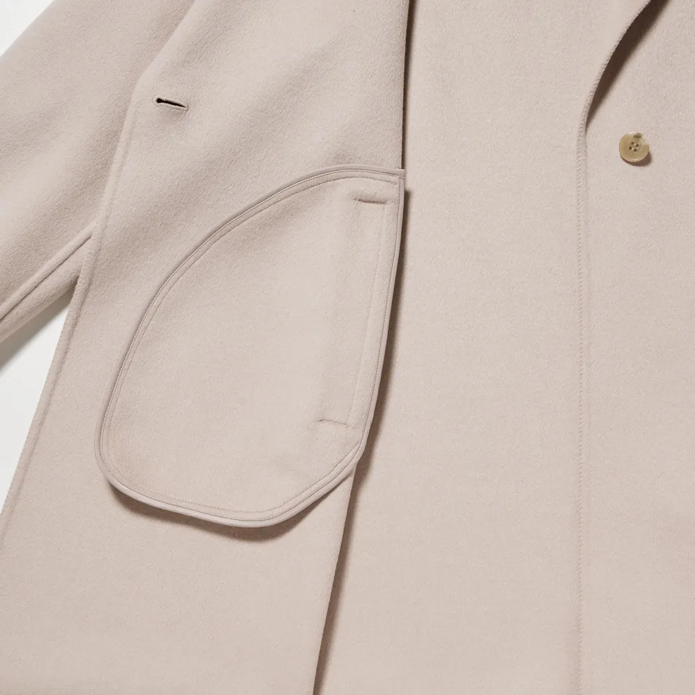 Uniqlo top beige coat