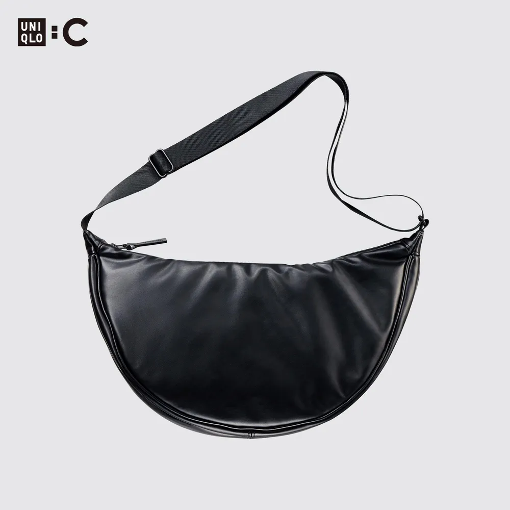 UNIQLO Faux Leather Round Shoulder Bag (UNIQLO : C) | Pike and Rose