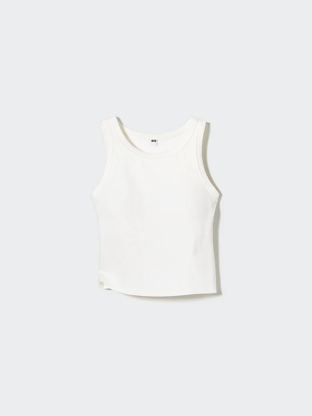 UNIQLO Ribbed Cropped Bra Top | Arden Fair