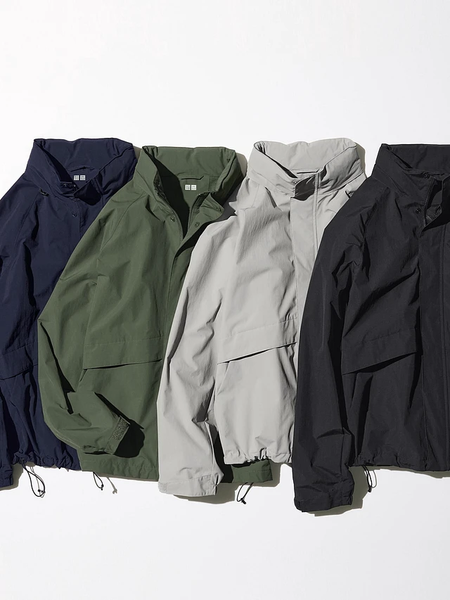 ジャケット・アウター 90's old uniqlo nylon shell jacket gray Ultra Stretch Active Track Jacket | UNIQLO US