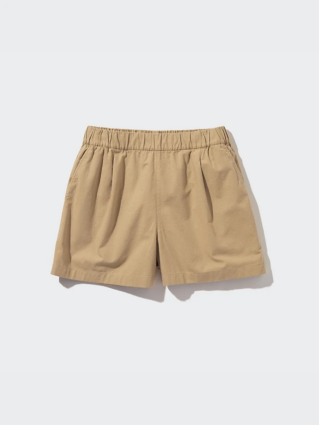 UNIQLO Cotton Striped Easy Shorts | Pike and Rose UNIQLO Cotton Striped Easy Shorts | Pike and Rose