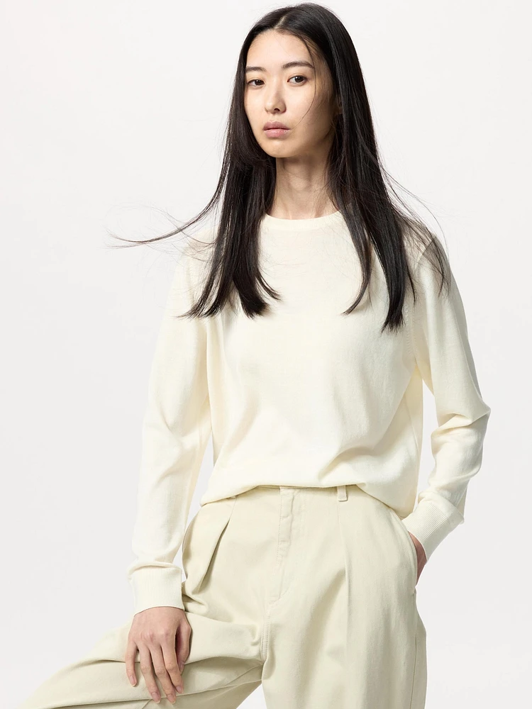 mare ♡Machine Washable Half Sleeve Knit See-through Half Sleeved Knit Shirts - Black - Mare di Mari