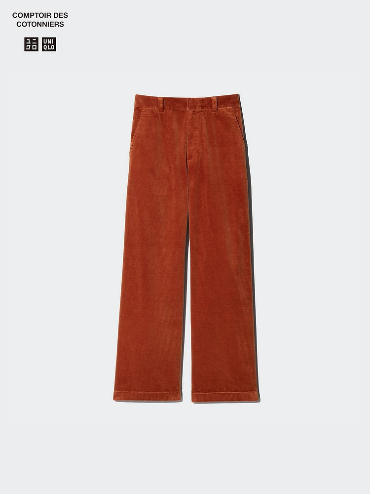 UNIQLO Corduroy Wide Pants | Pike and Rose UNIQLO Corduroy Wide Pants | Pike and Rose