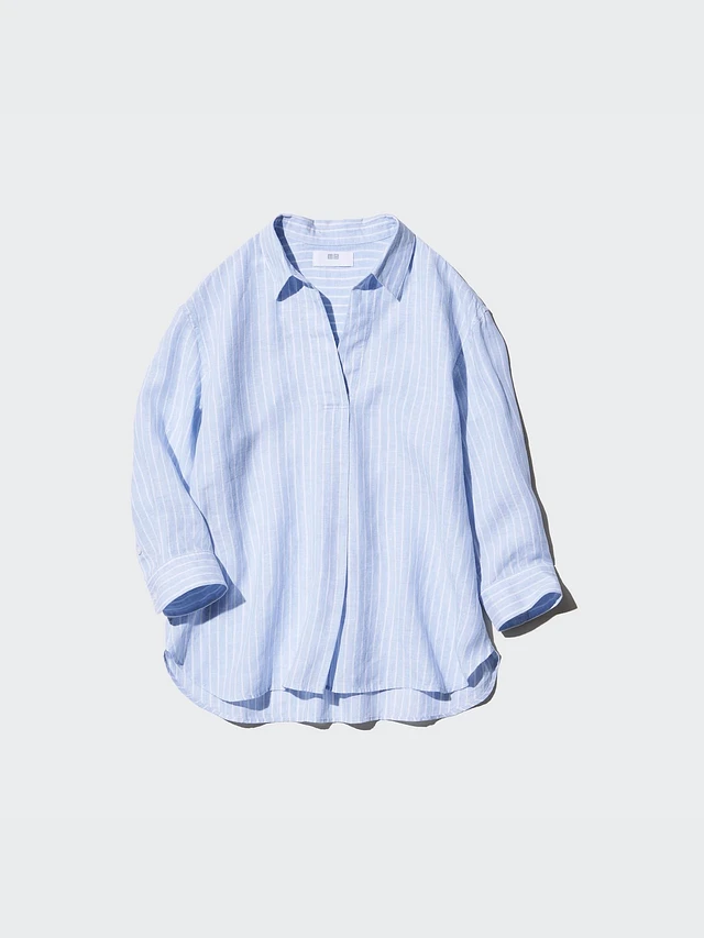 トップス echeveria viscose linen skipper shirts 3 viscose linen skipper work shirts – echeveria official store