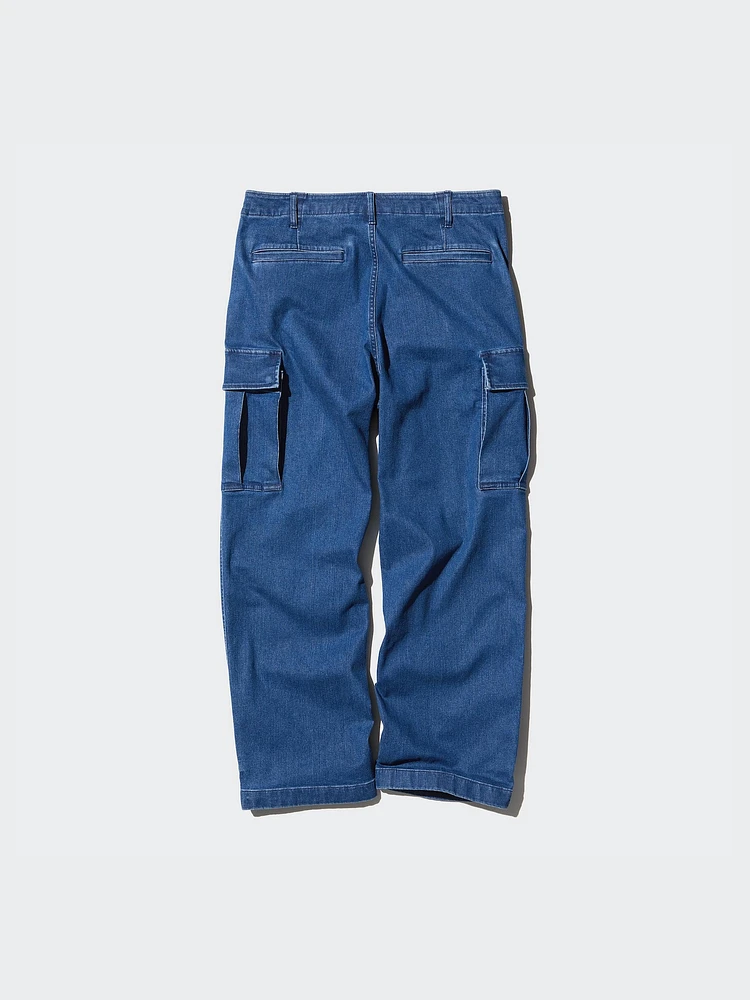 【U LAN】(UNISEX) Mount Multi-Cargo Denim Pants U LAN】(UNISEX) Mount Multi-Cargo Denim Pants